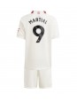 Billige Manchester United Anthony Martial #9 Tredjedraktsett Barn 2023-24 Kortermet (+ Korte bukser)